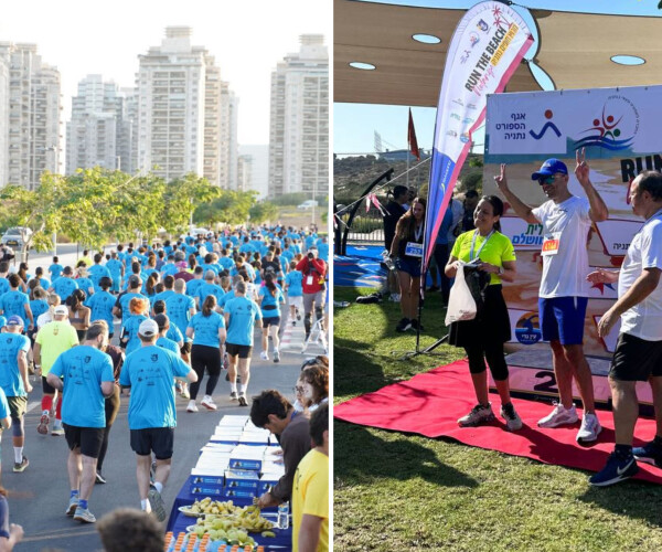 Забег по пляжам Нетании 2025 — спорт, море и единение под солнцем 