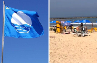 8 пляжей Нетании получили знак отличия «Голубой флаг»