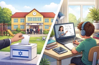 Выборы и школа в один день: что ждёт учеников и родителей в Нетании 20 января