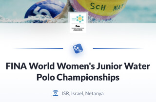 В Нетании пройдет чемпионат мира по водному поло среди юниоров женщин