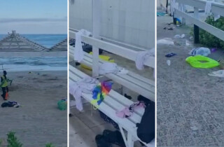 Пляж Санз: каждое утро огромные кучи мусора! В чём причина?
